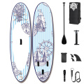 Superior New design Professional paddle surf board inflatable stand up inflatable paddle board with safty leash